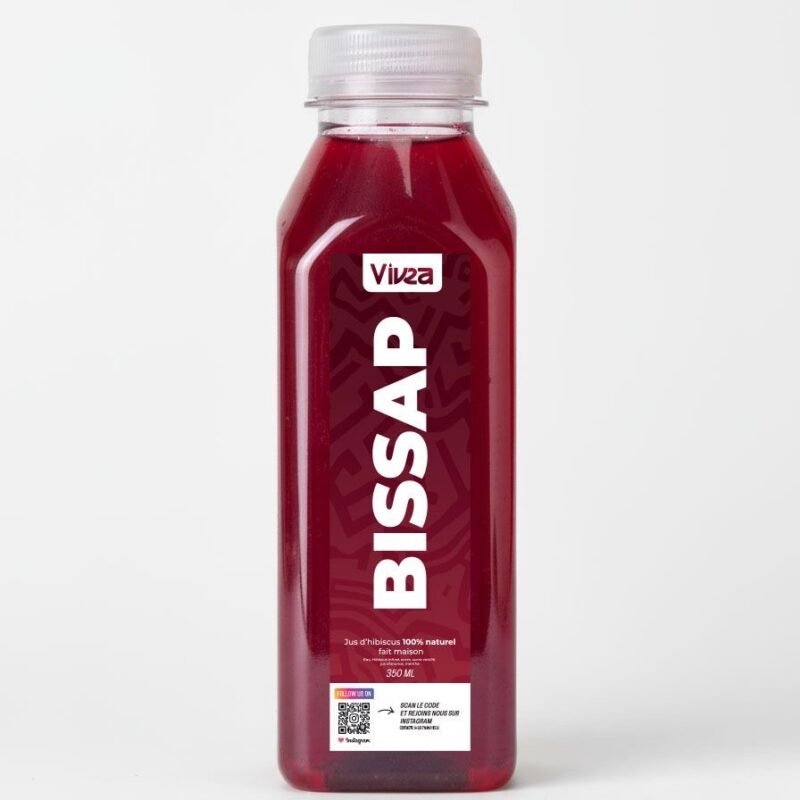 Jus de bissap fait maison et 100% naturel